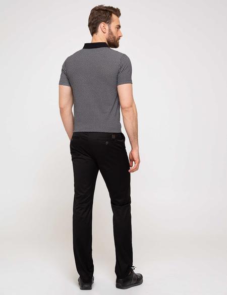 Siyah Regular Fit Chino Pantolon - 50189186020