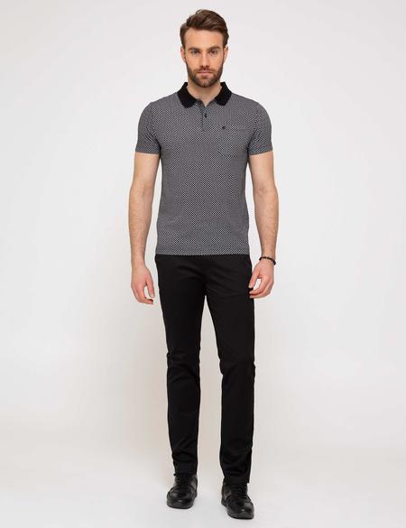 Siyah Regular Fit Chino Pantolon - 50189186020