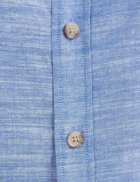 İndigo Regular Fit Kısa Kol Gömlek - 50190810032