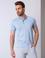 Açık Mavi Slim Fit Polo Yaka T-Shirt