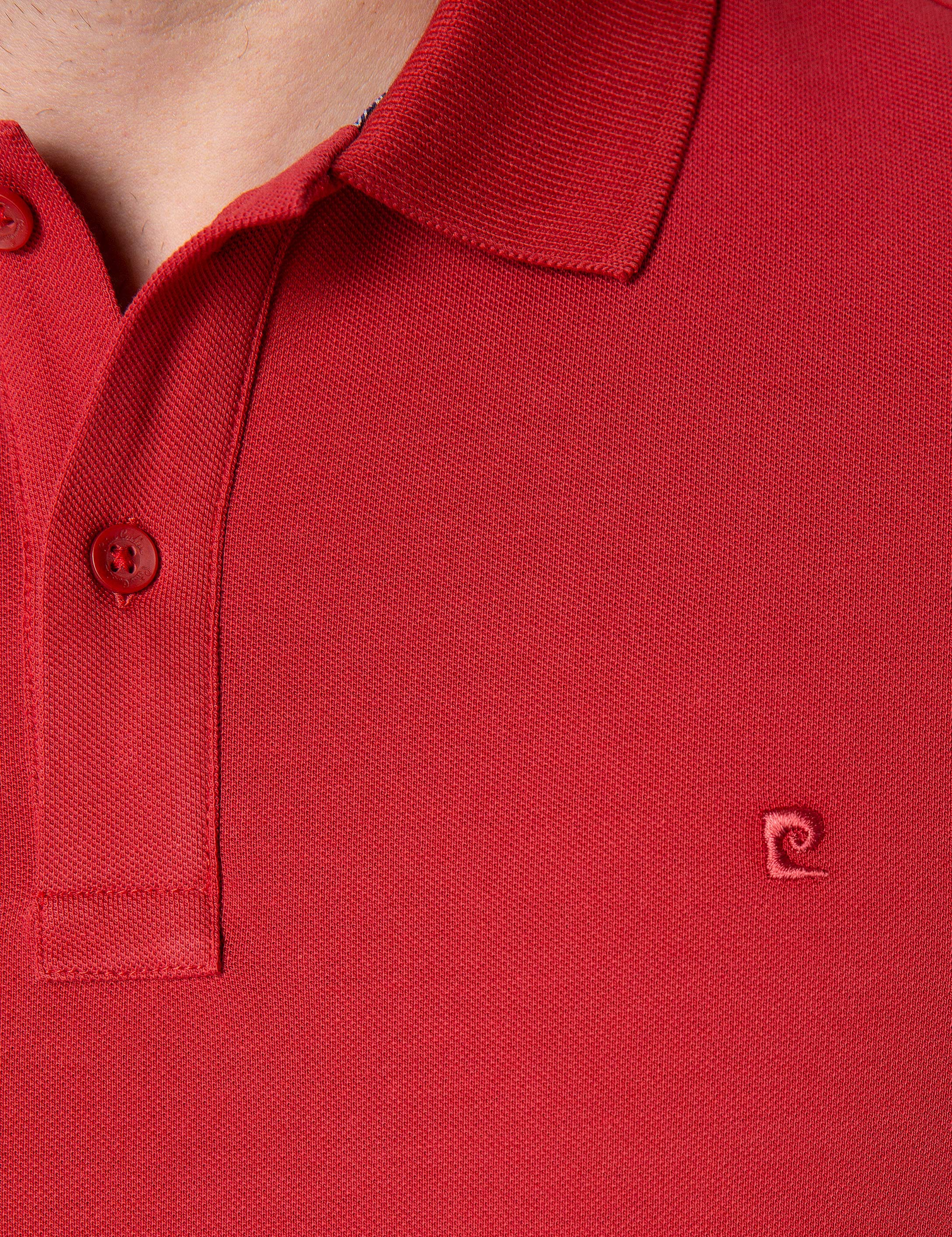 Kiremit Slim Fit Basic Polo Yaka T-Shirt - Image 5