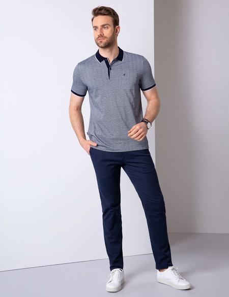 Lacivert Regular Fit Tişört - 50199635028