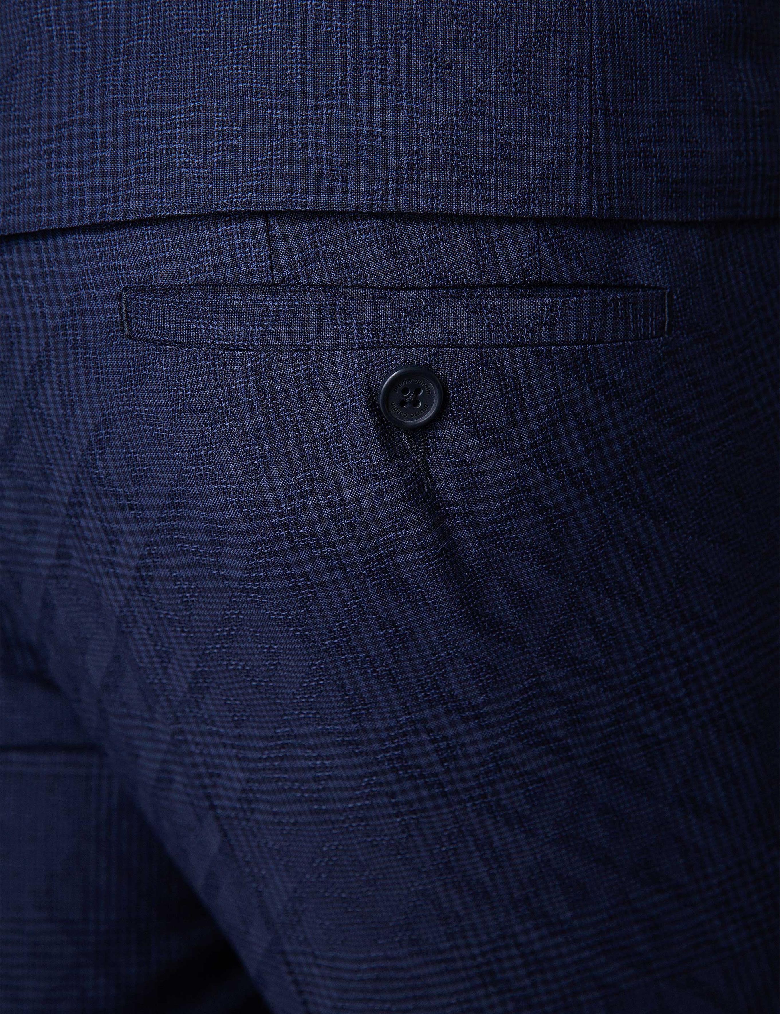 Lacivert Slim Fit Takım Elbise