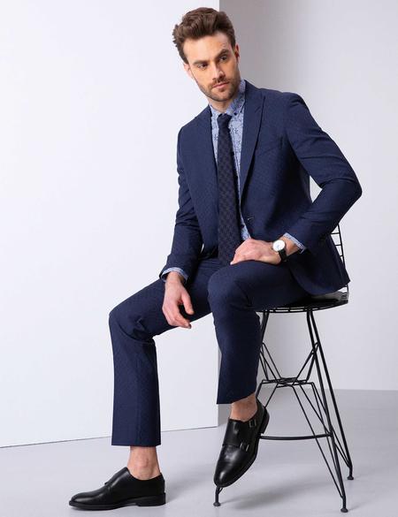 Lacivert Slim Fit Takım Elbise - 50199947005