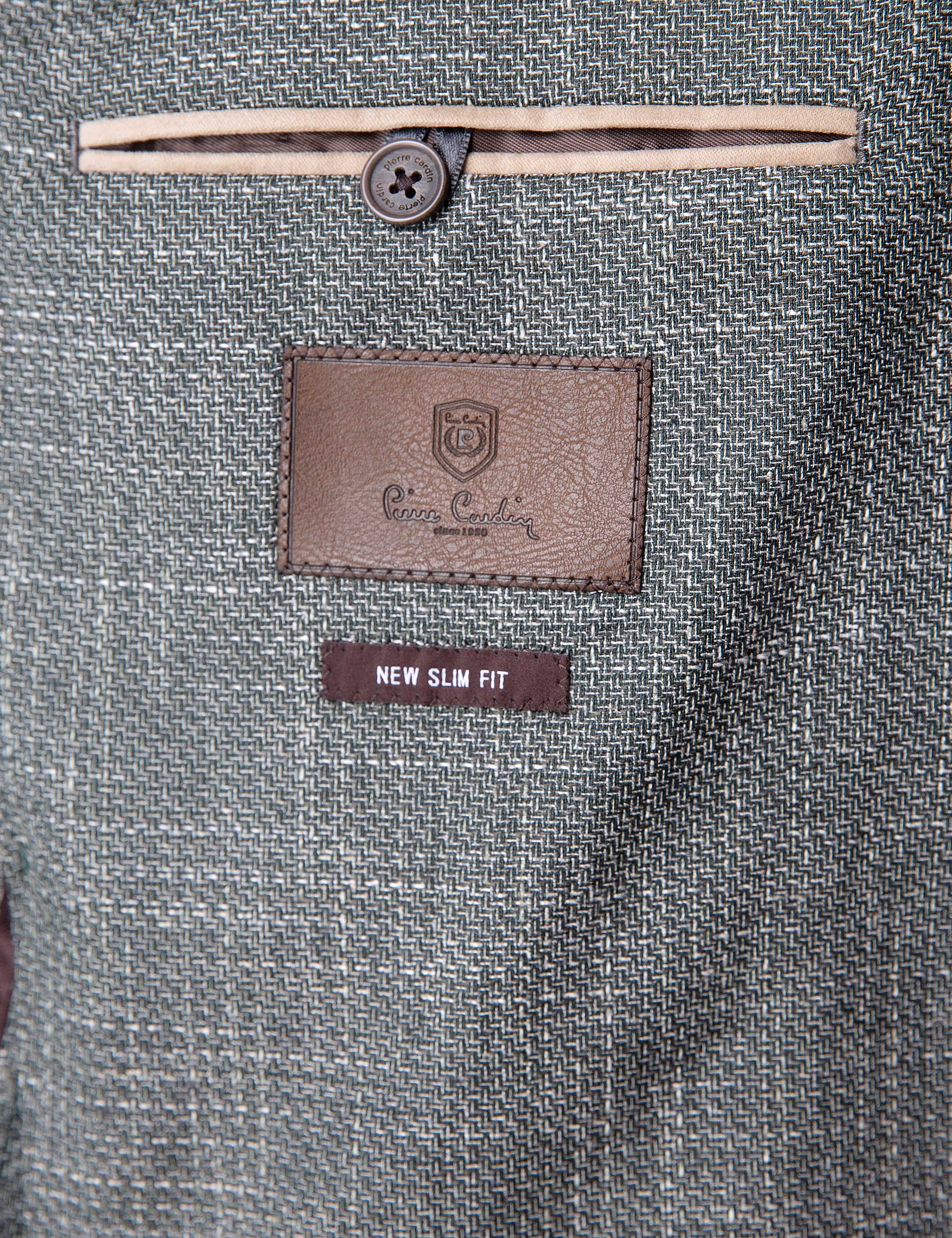 Koyu Yeşil Ekstra Slim Fit Ceket - Image 5