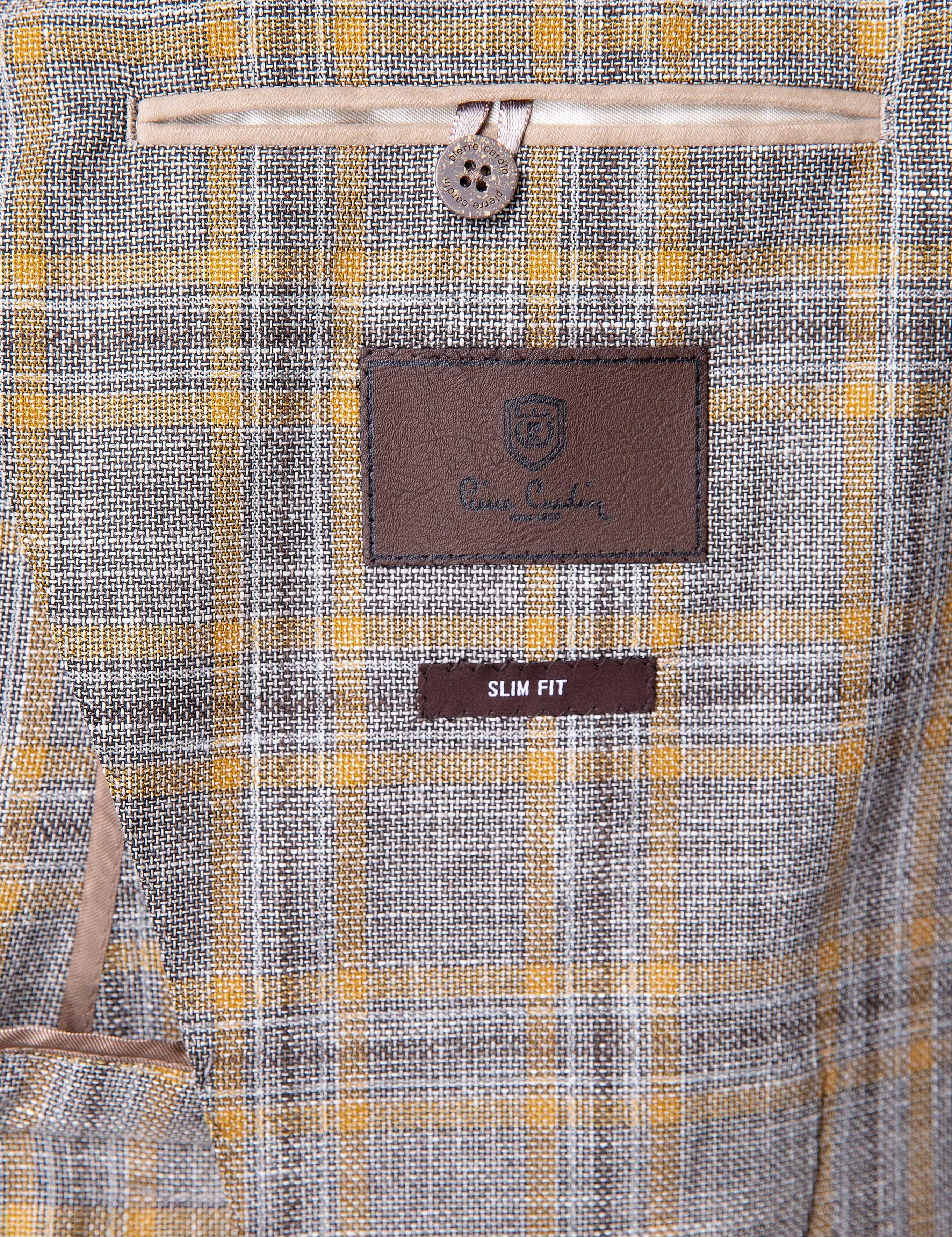 Kahverengi Slim Fit Ceket