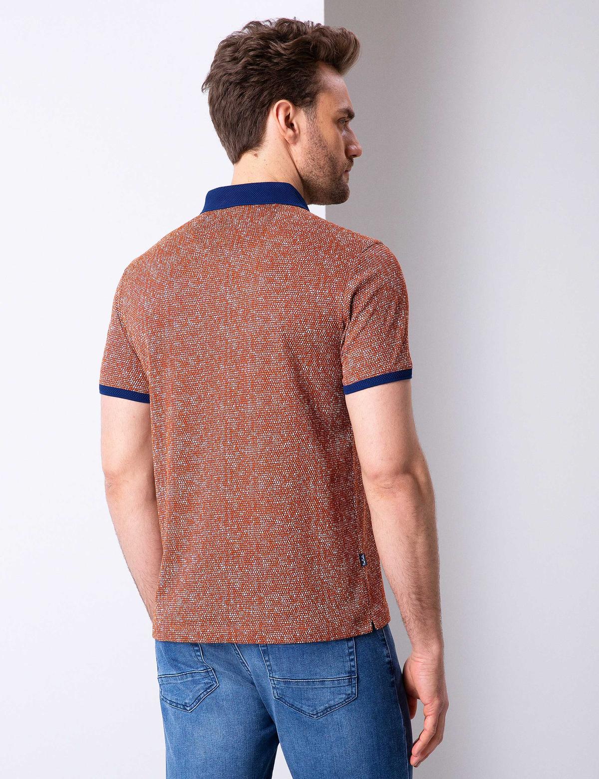 Kiremit Slim Fit Polo Yaka T-Shirt - 50200301064