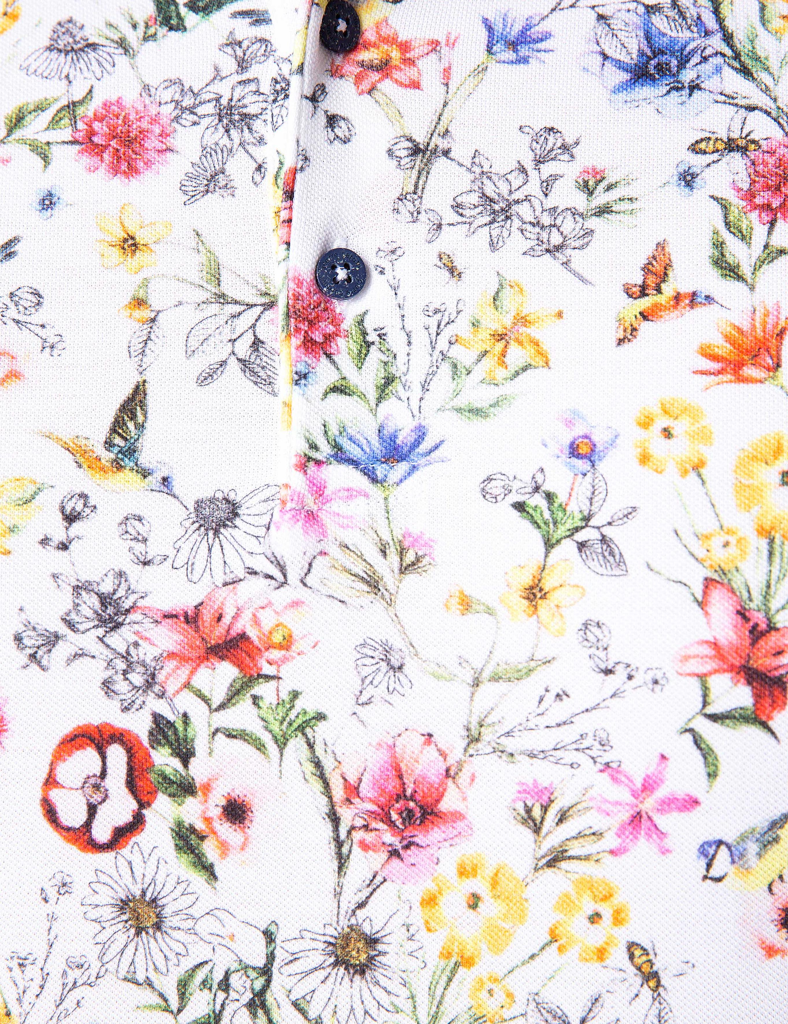 Çok Renkli Slim Fit Polo Yaka Tişört