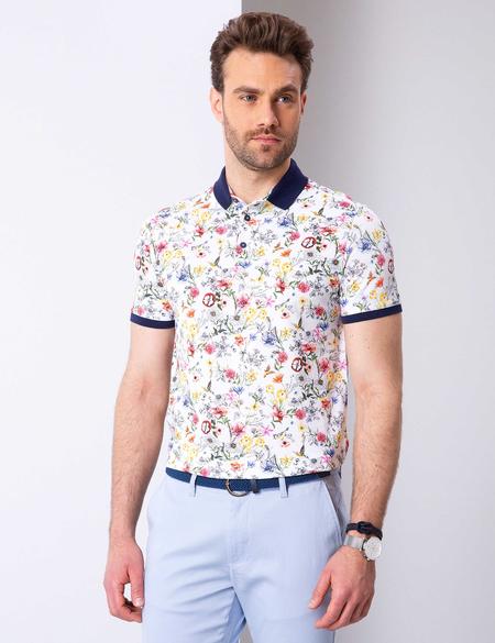 Çok Renkli Slim Fit Polo Yaka Tişört - 50200307015