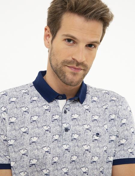 Lacivert Slim Fit Polo Yaka Tişört - 50200308023