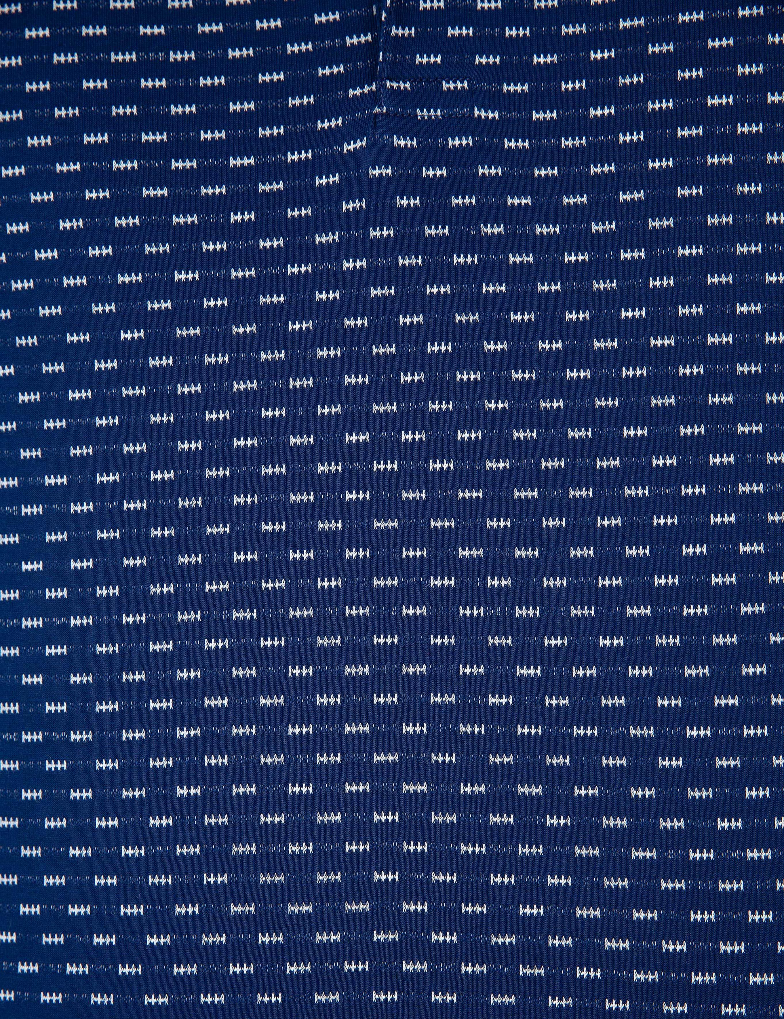 Lacivert Slim Fit Polo Yaka T-Shirt