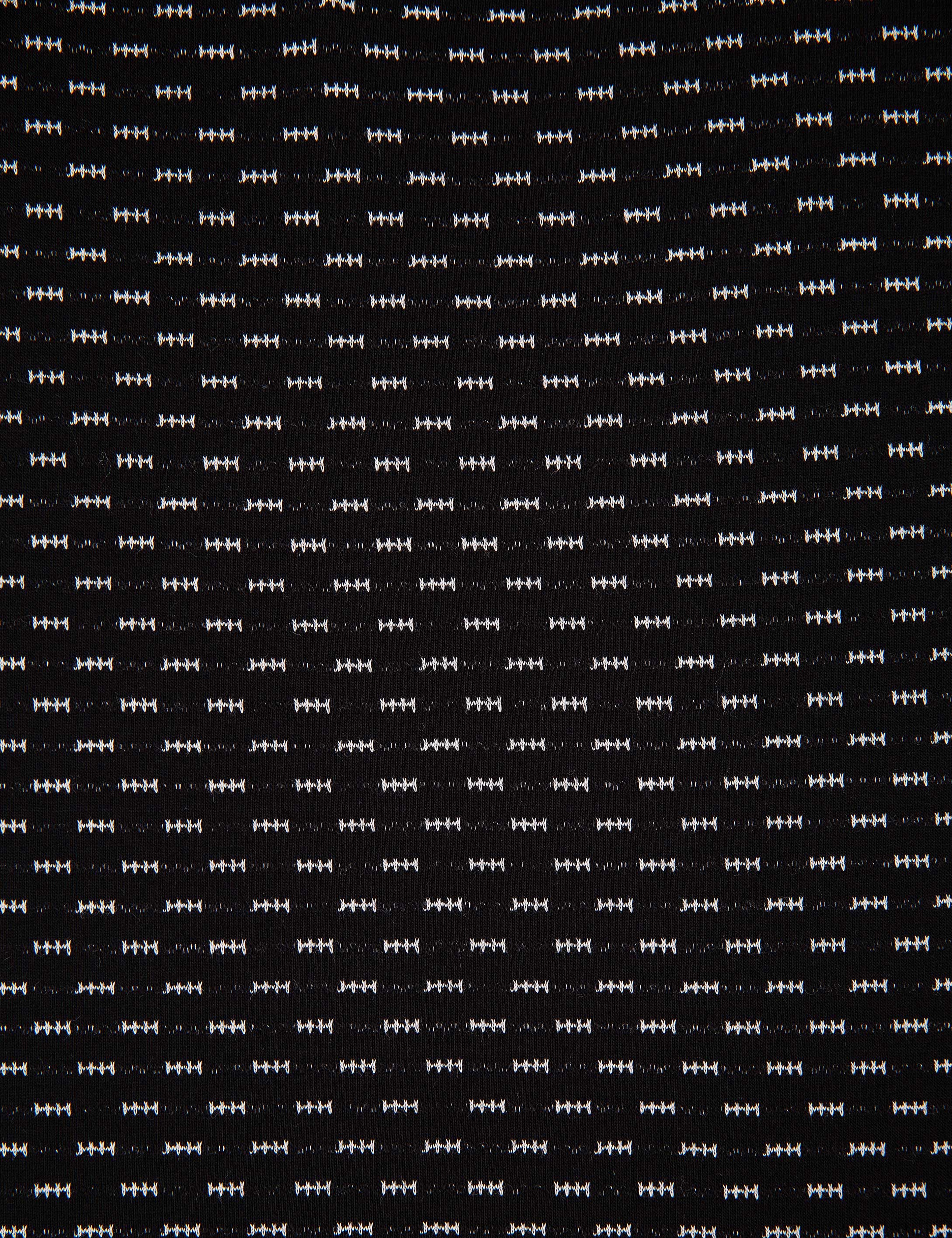 Siyah Slim Fit Polo Yaka T-Shirt - Image 5
