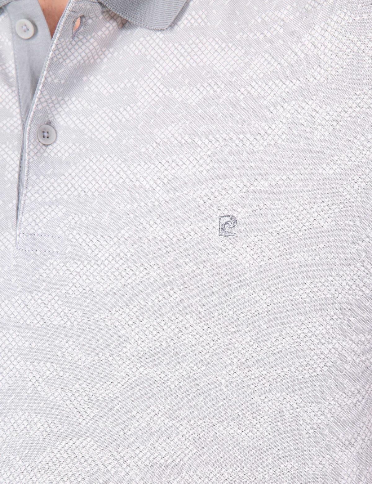 Gri Slim Fit Polo Yaka T-Shirt - 50200633031