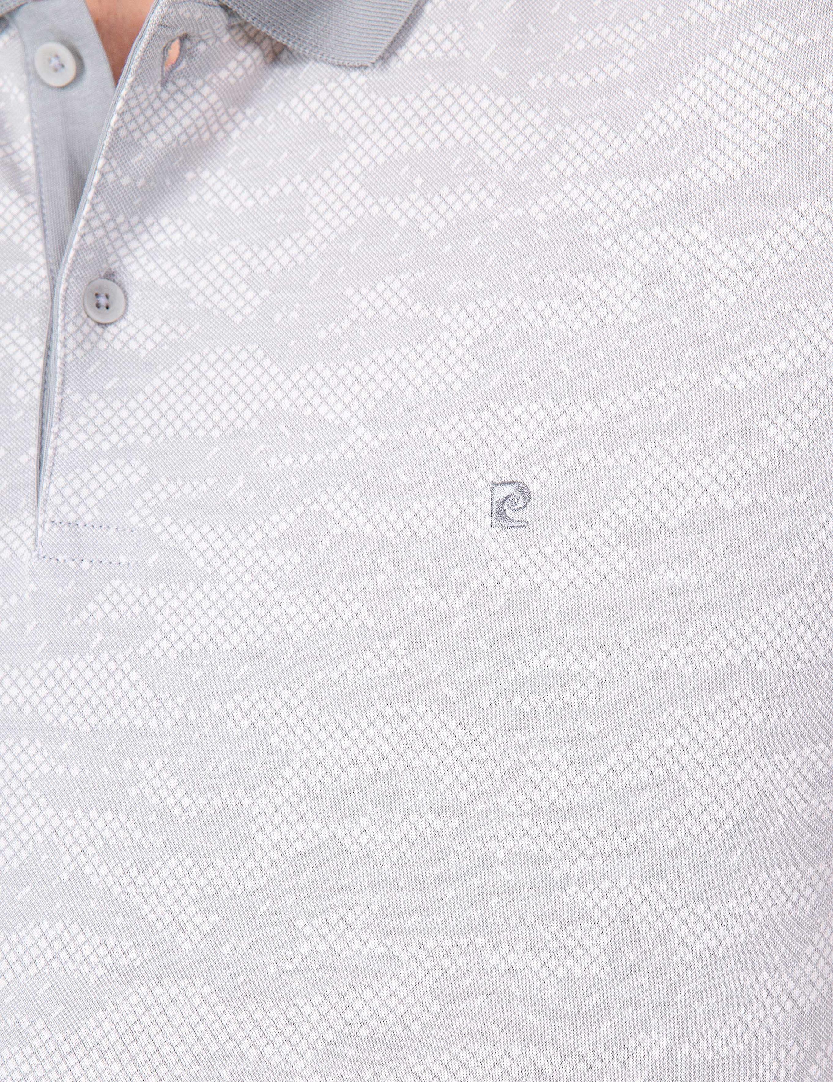 Gri Slim Fit Polo Yaka T-Shirt