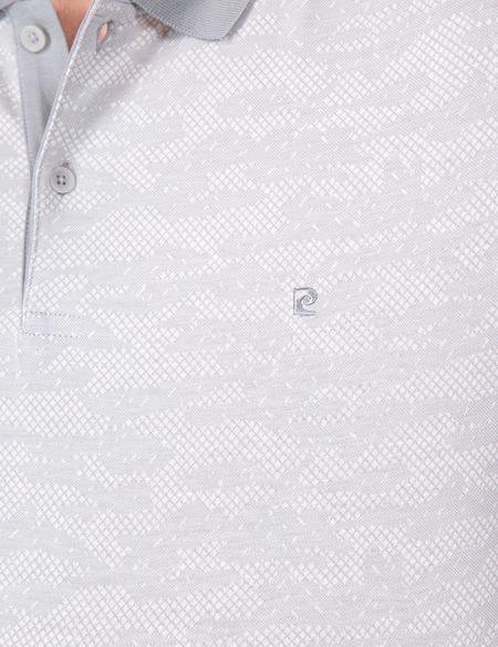 Gri Slim Fit Polo Yaka T-Shirt - 50200633031