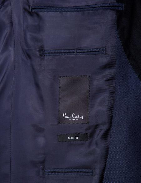 İndigo Yelekli Damatlık Smokin - 50201984017