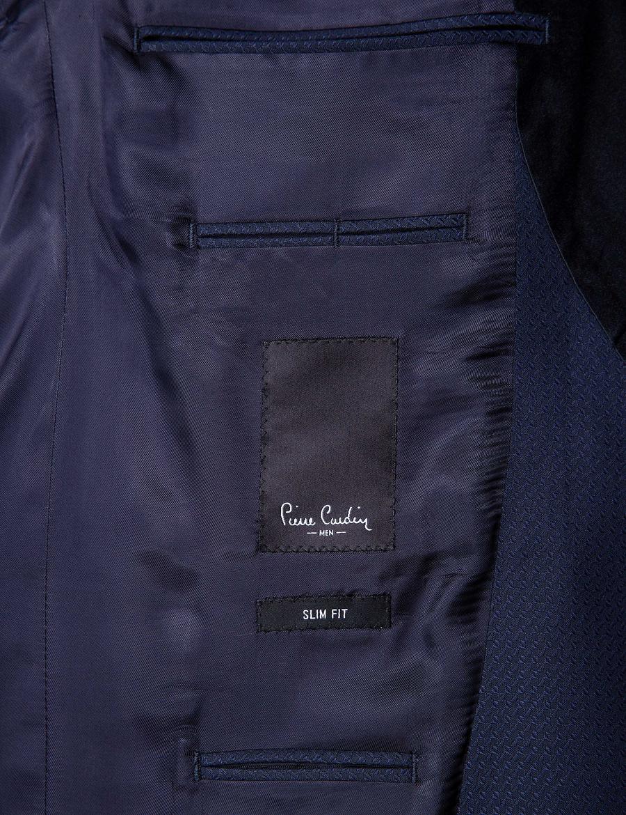 İndigo Yelekli Damatlık Smokin