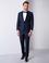 İndigo Yelekli Damatlık Smokin