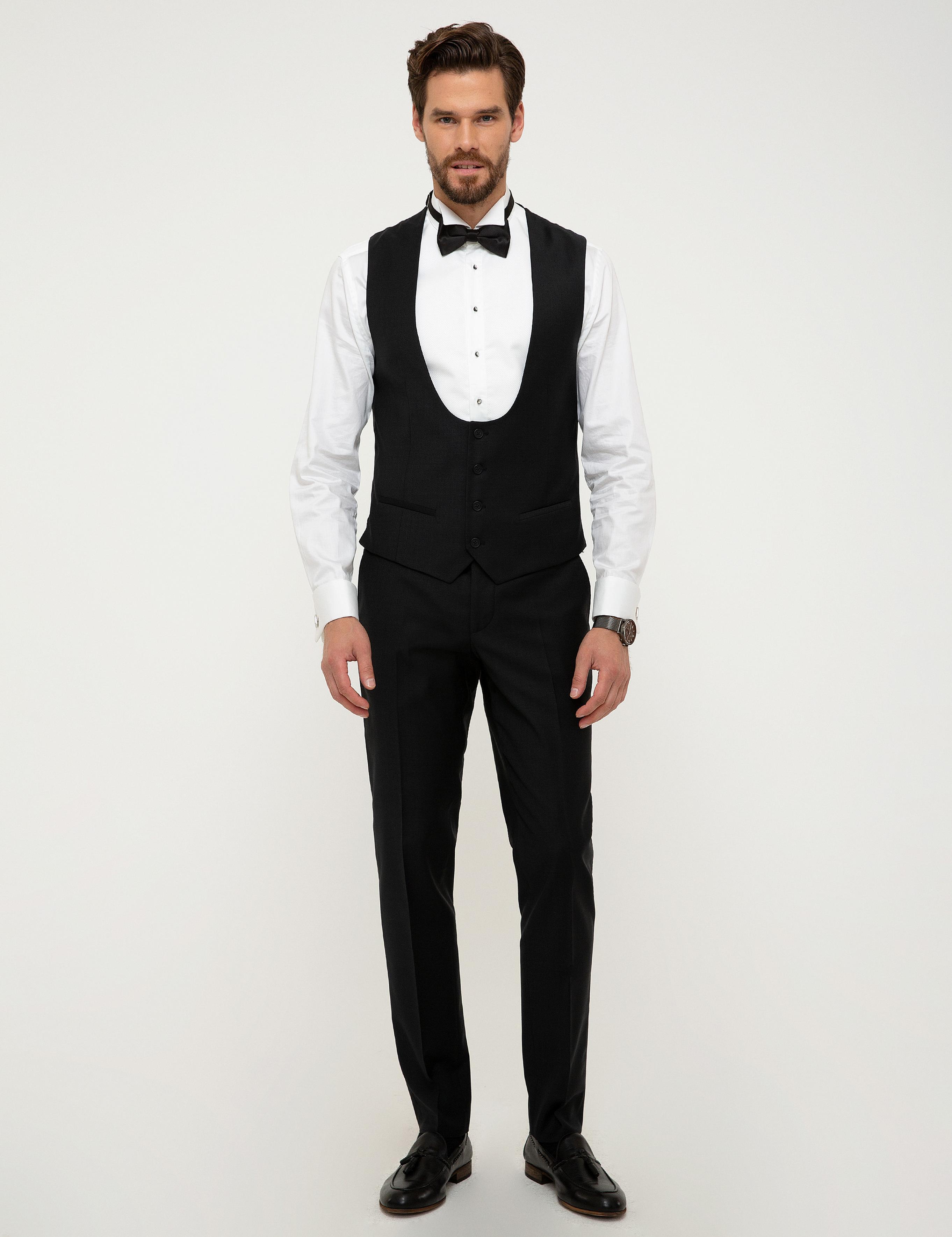 Siyah Ex. Slim Fit Smokin