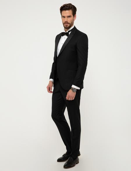 Siyah Ex. Slim Fit Smokin - 50202029056