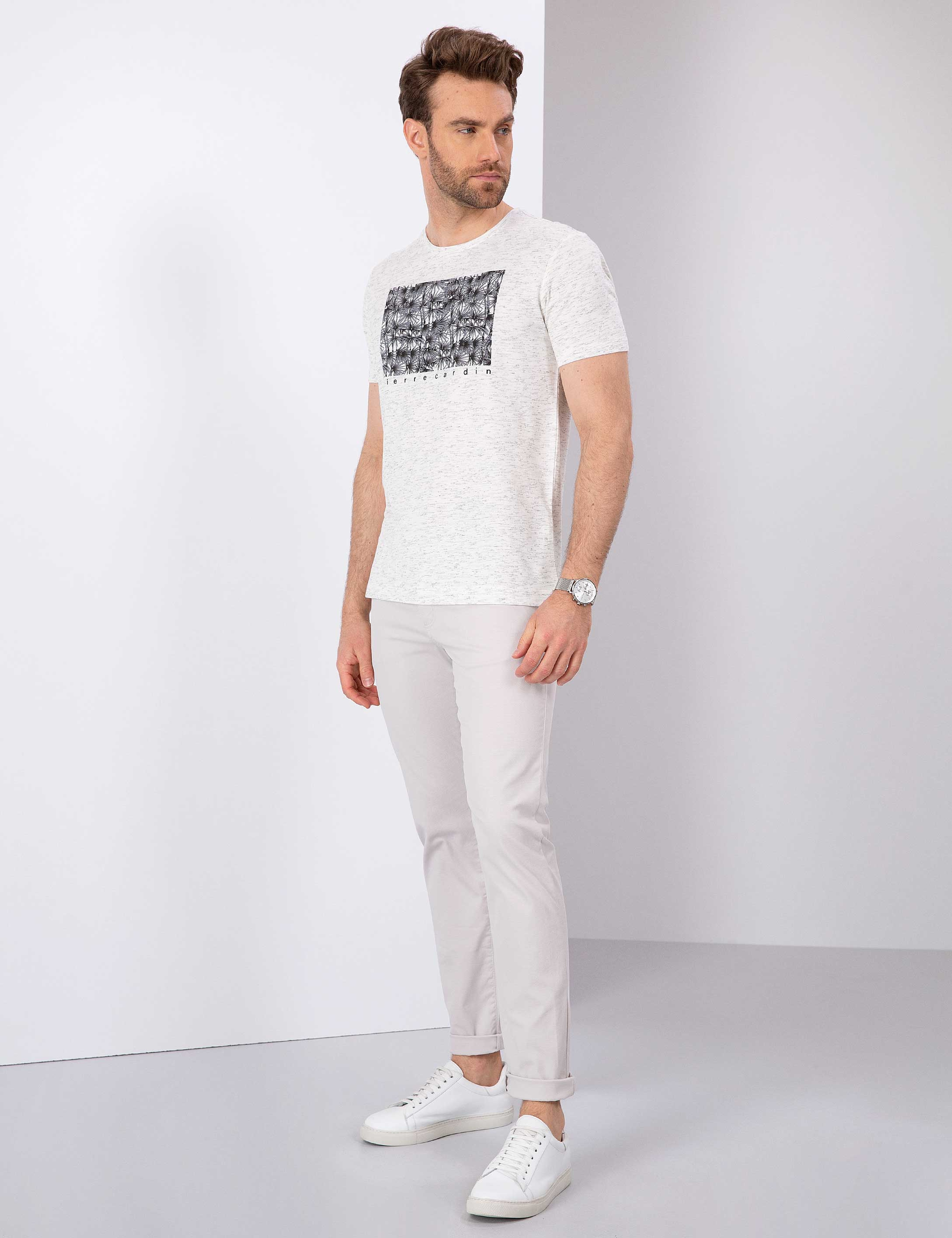 Taş Slim Fit Kanvas Pantolon