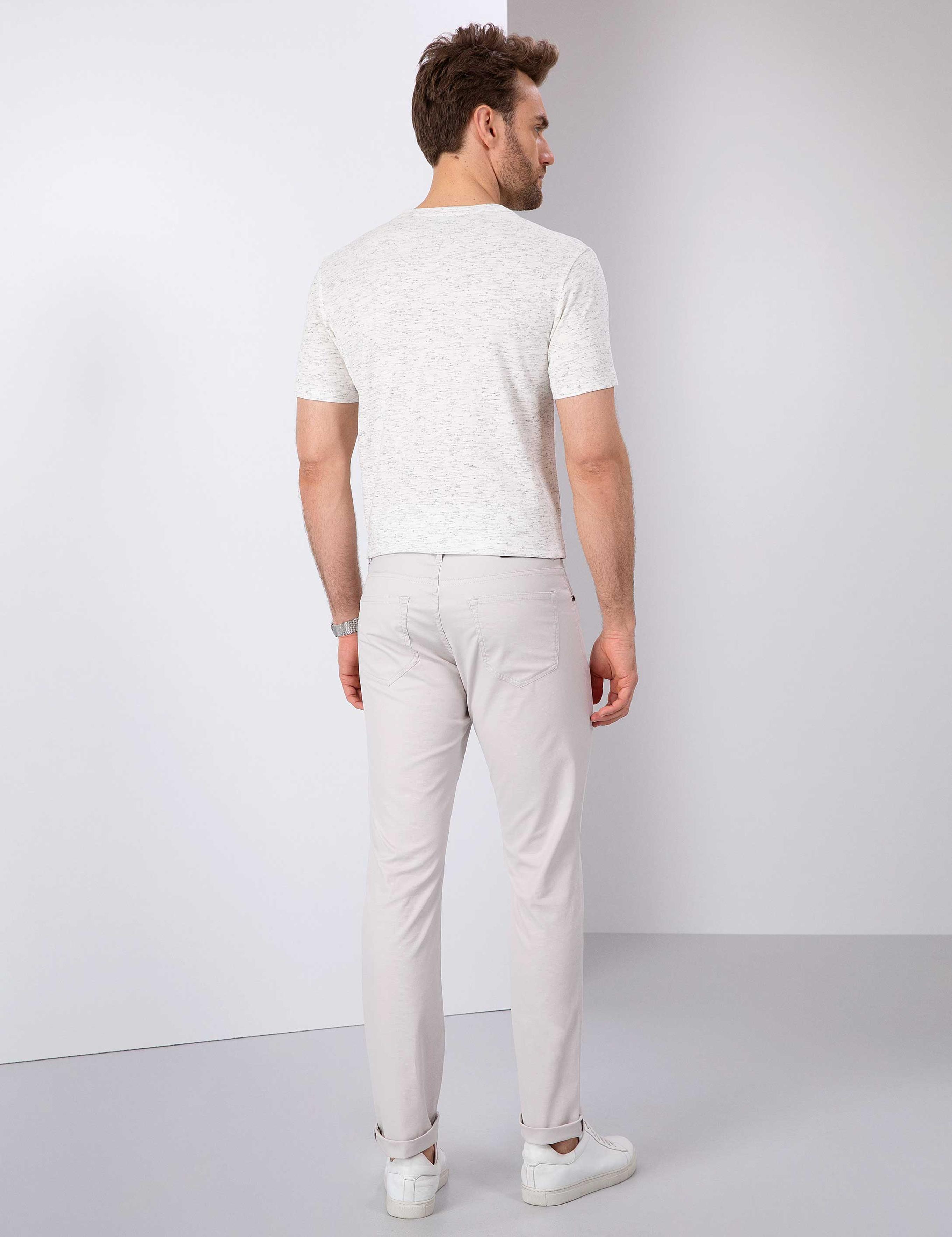 Taş Slim Fit Kanvas Pantolon