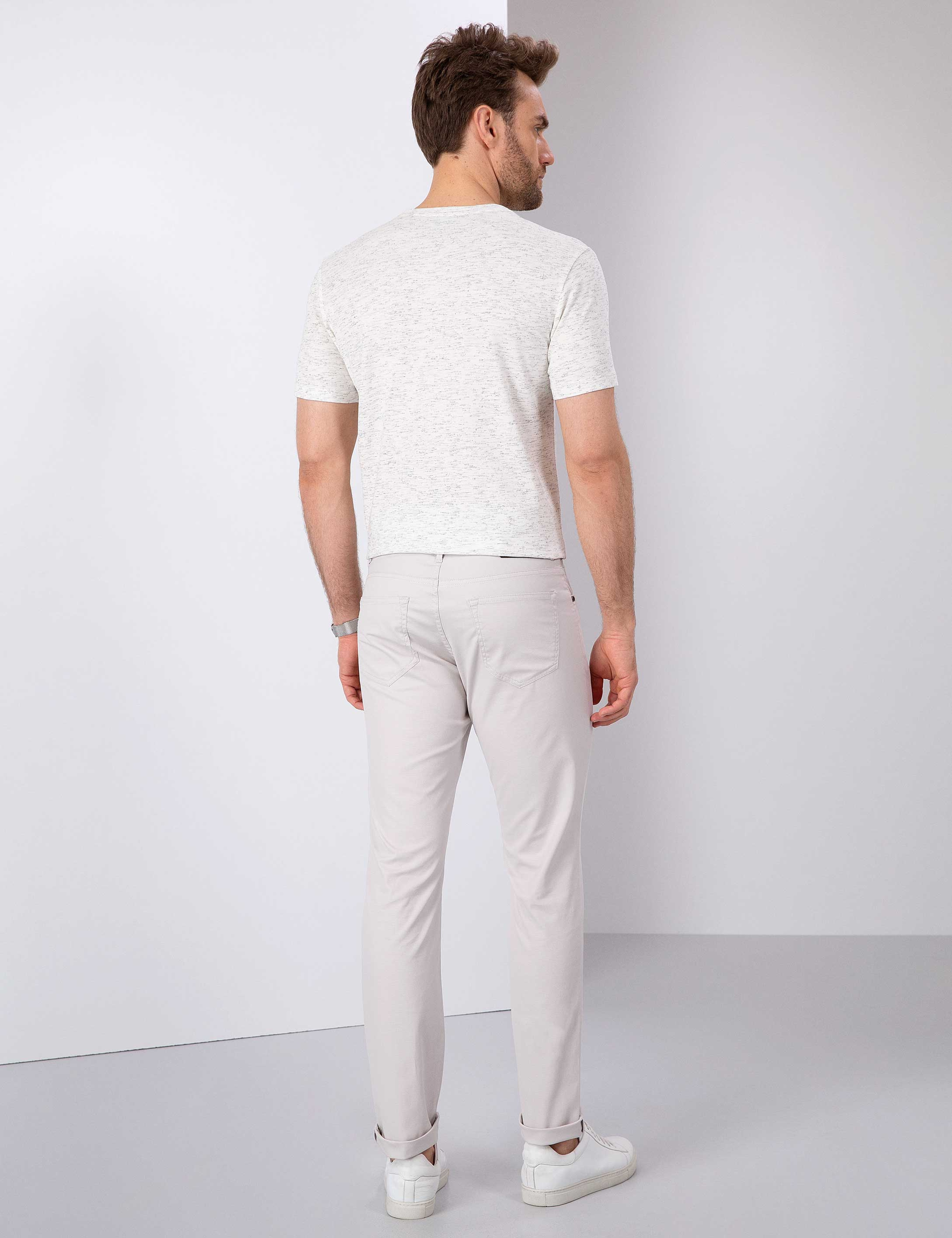 Taş Slim Fit Kanvas Pantolon - Image 3