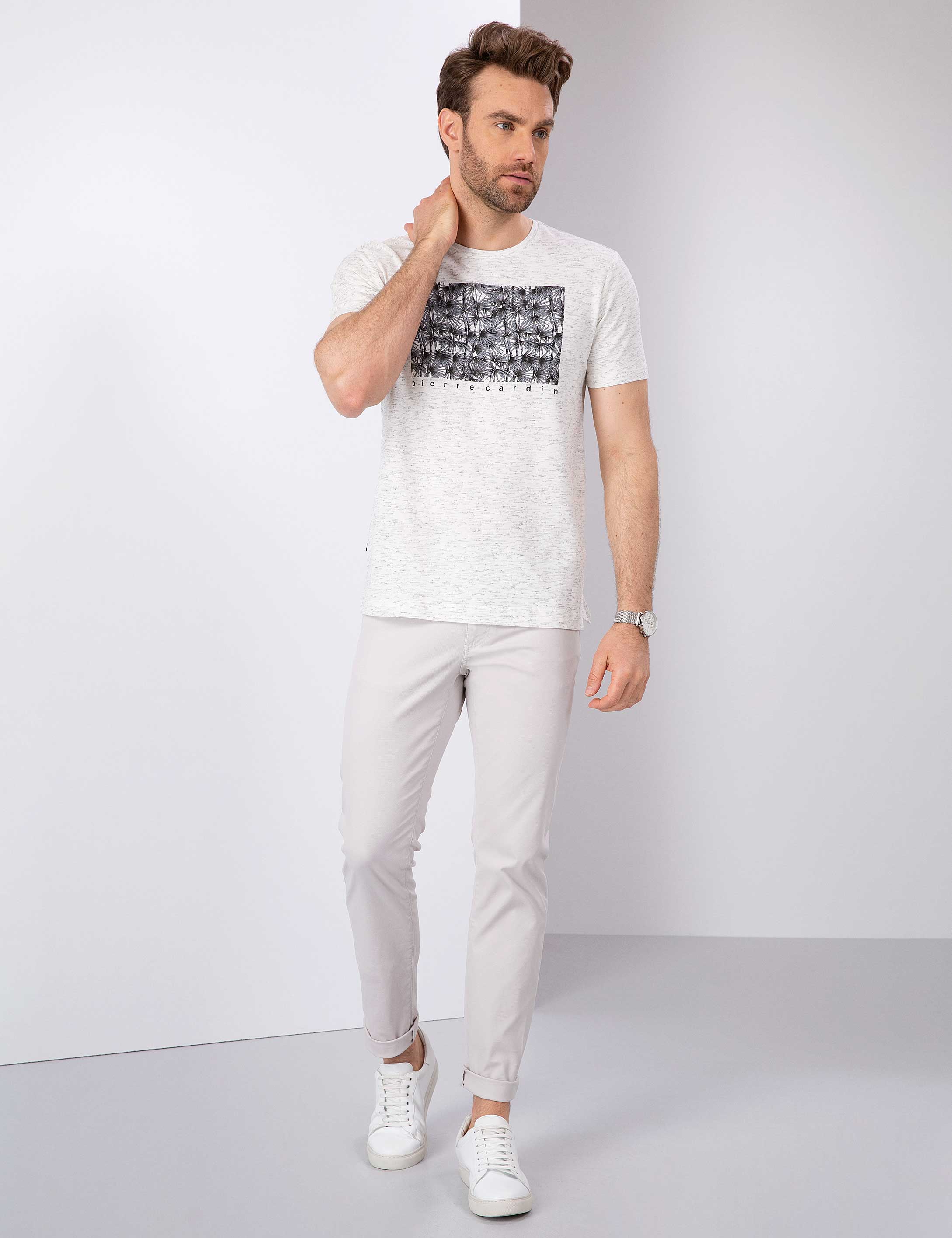 Taş Slim Fit Kanvas Pantolon