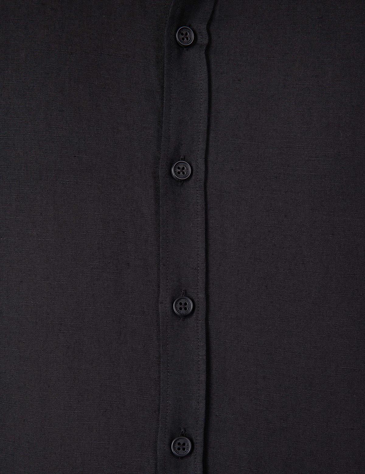 Siyah Slim Fit Gömlek - 50202802097