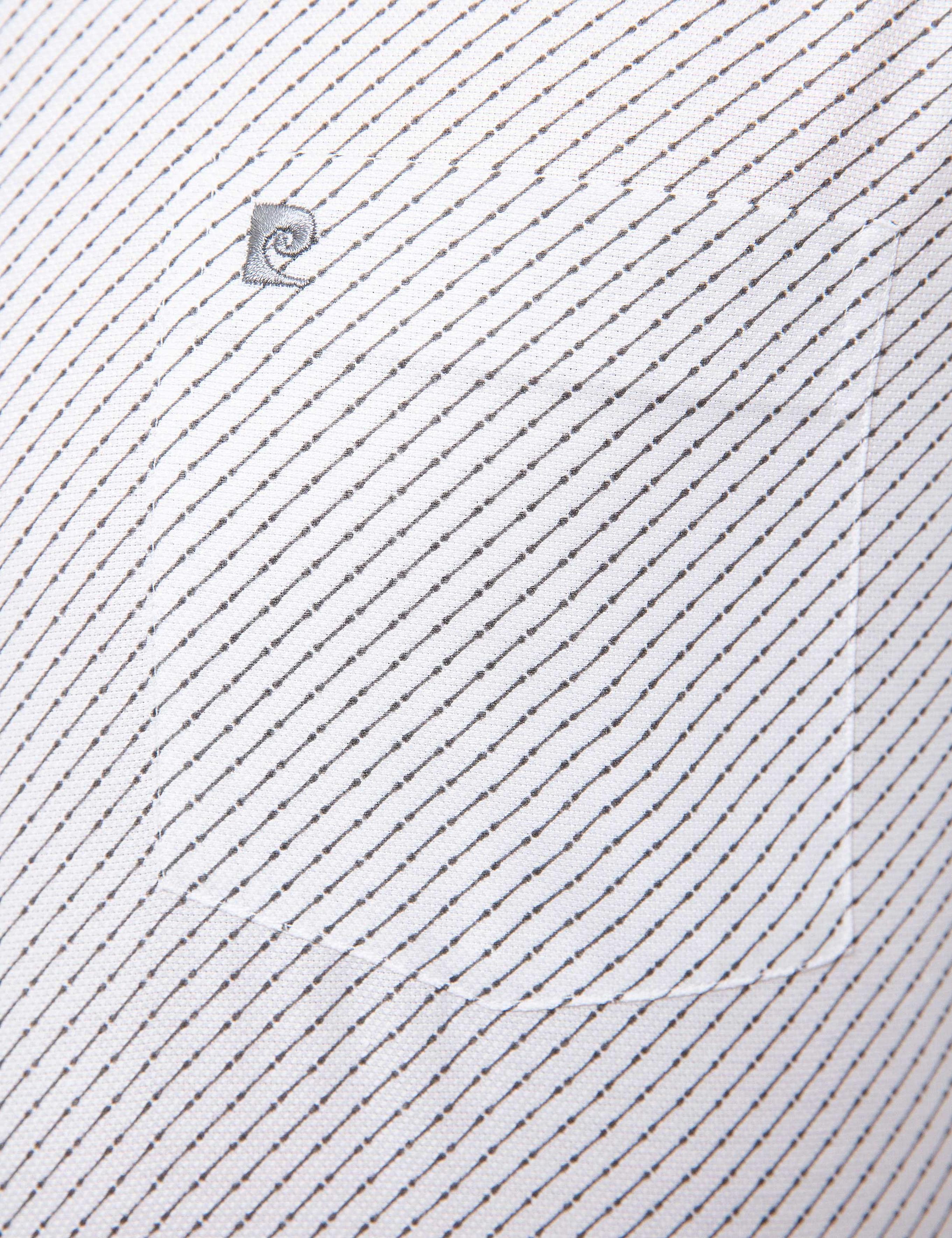 Açık Gri Regular Fit Kısa Kollu Gömlek