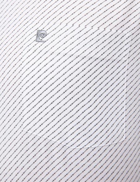 Açık Gri Regular Fit Kısa Kollu Gömlek - 50203482006