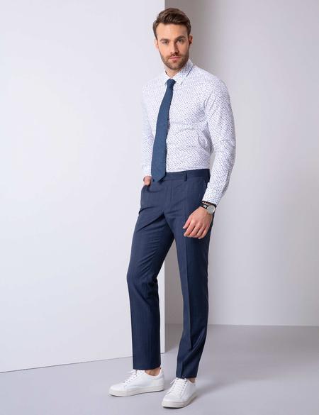 Lacivert Slim Fit Pantolon - 50204920014