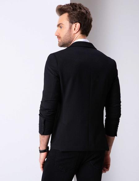 Siyah Ekstra Slim Fit Ceket - 50205393068