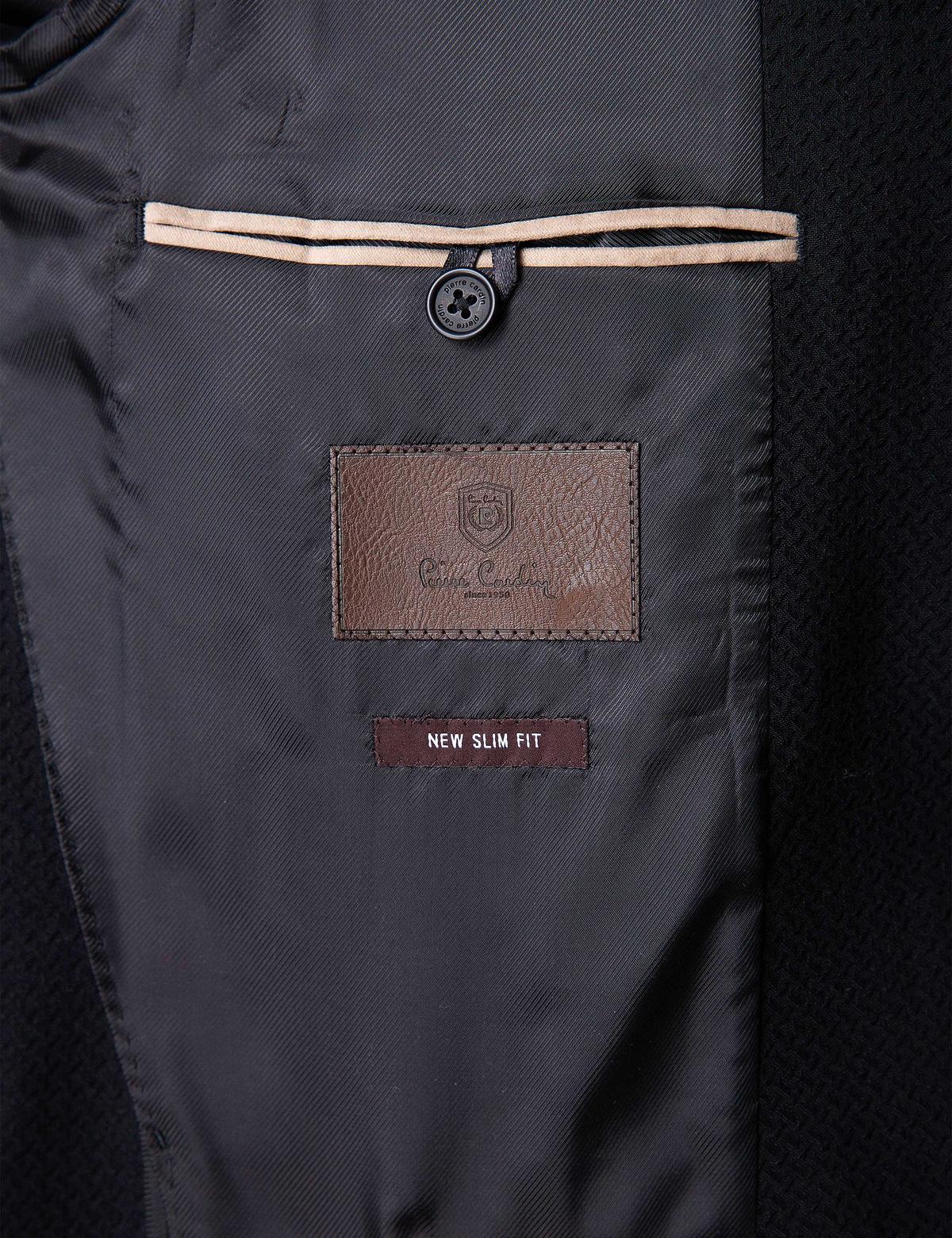 Siyah Ekstra Slim Fit Ceket - 50205393068