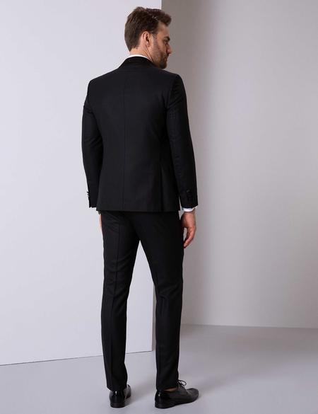 Siyah Yelekli Damatlık Smokin - 50205410030