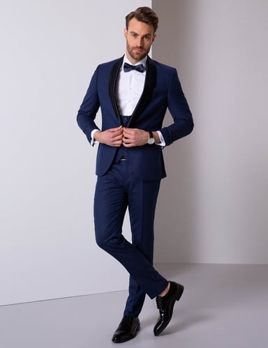 Lacivert Ex. Slim Fit Smokin