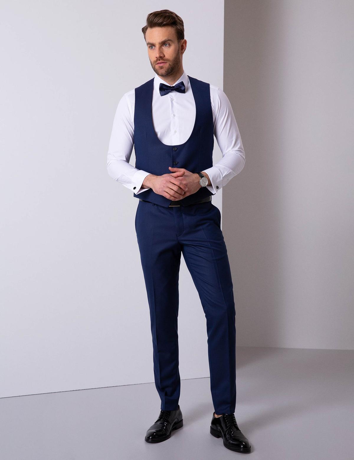 Lacivert Ex. Slim Fit Smokin - 50205410053