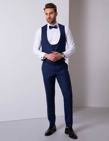 Lacivert Ex. Slim Fit Smokin