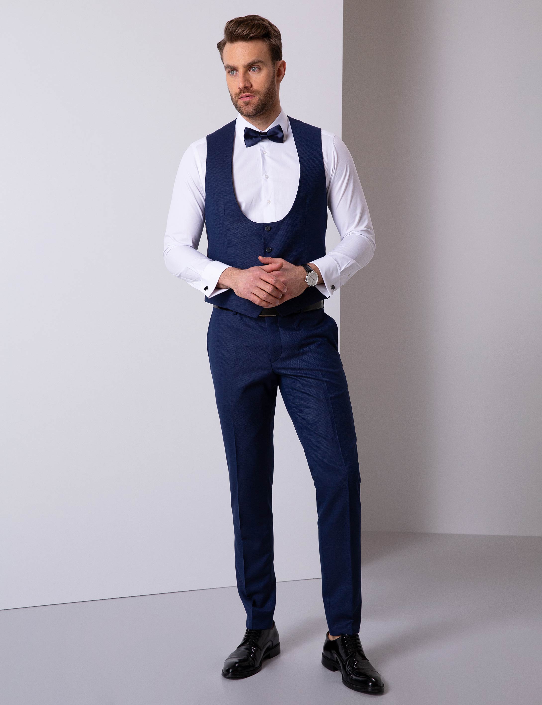 Lacivert Ex. Slim Fit Smokin