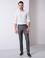 Gri Slim Fit Pantolon