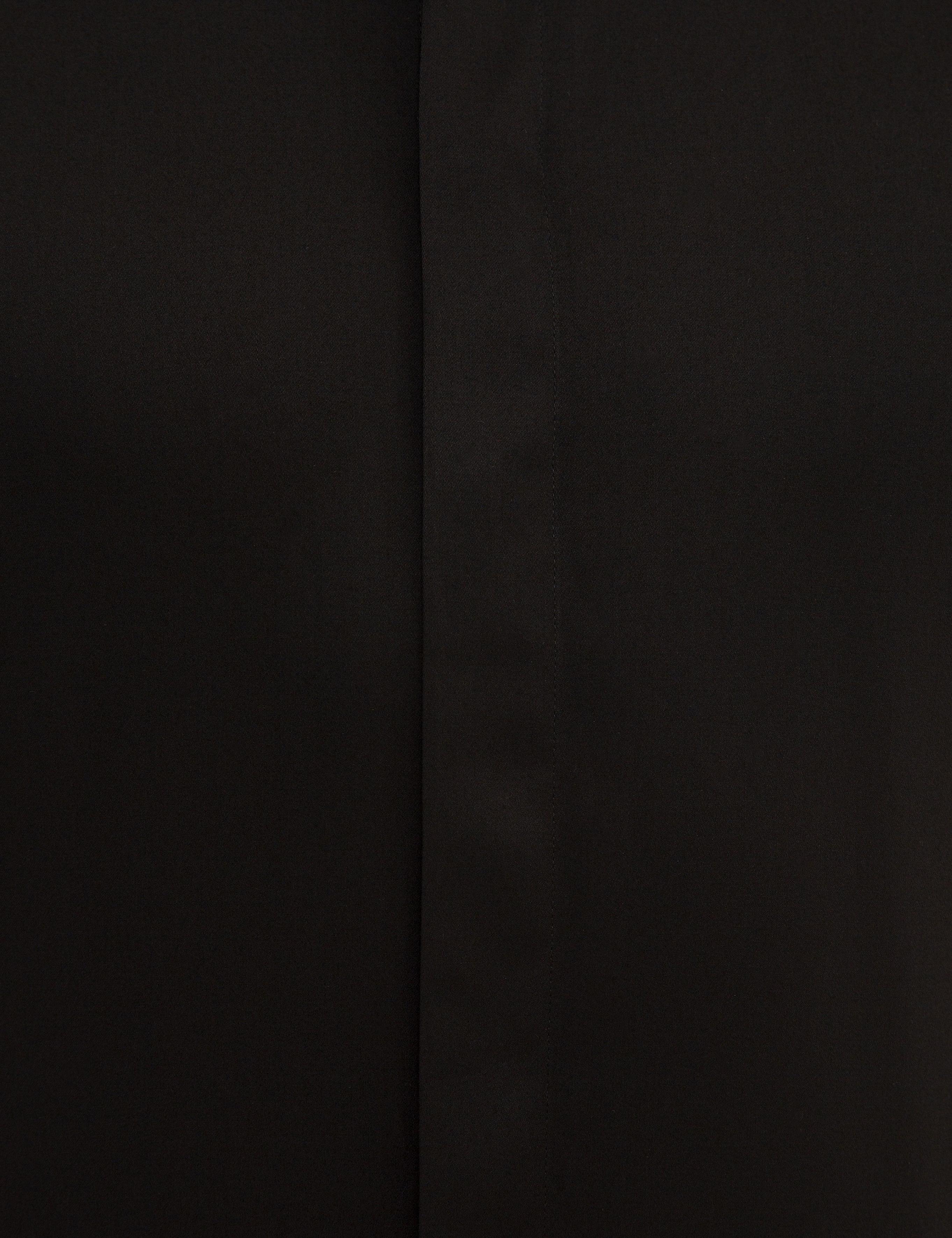 Siyah Slim Fit Smokin Gömlek