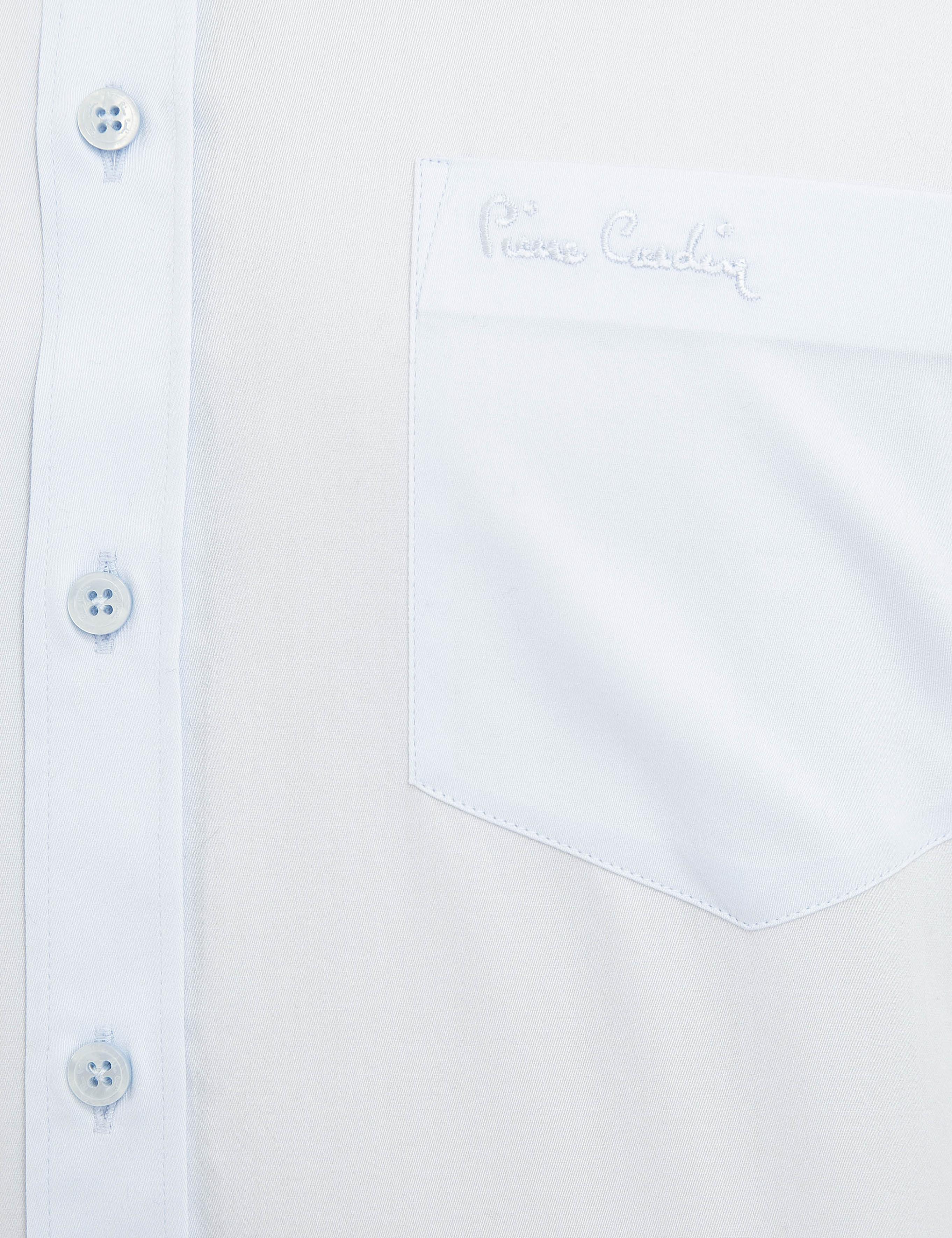 Açık Mavi Regular Fit Kısa Kollu Gömlek