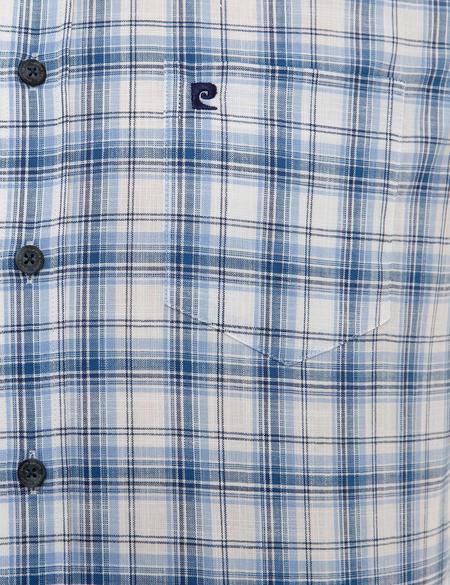 Lacivert Regular Fit Kısa Kollu Gömlek - 50224100017