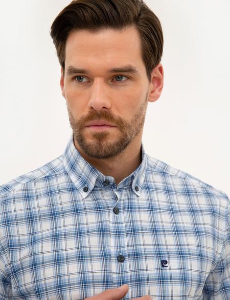 Lacivert Regular Fit Kısa Kollu Gömlek - 50224100017