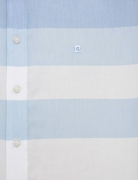 Beyaz Regular Fit Kısa Kollu Gömlek - 50224382007