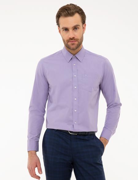Menekşe Regular Fit Uzun Kollu Gömlek - 50225965014