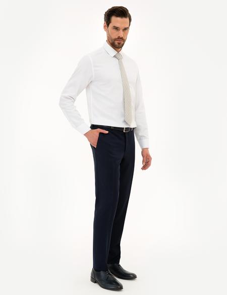 Lacivert Ex. Slim Fit Kumaş Pantolon - 50224046056