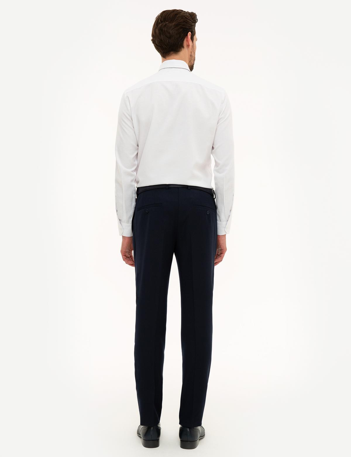 Lacivert Ex. Slim Fit Kumaş Pantolon - 50224046056