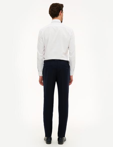 Lacivert Ex. Slim Fit Kumaş Pantolon - 50224046056