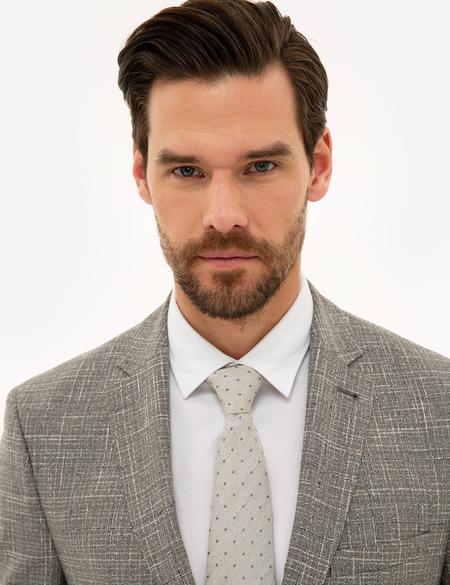 Açık Kahverengi Slim Fit Ceket - 50220760047